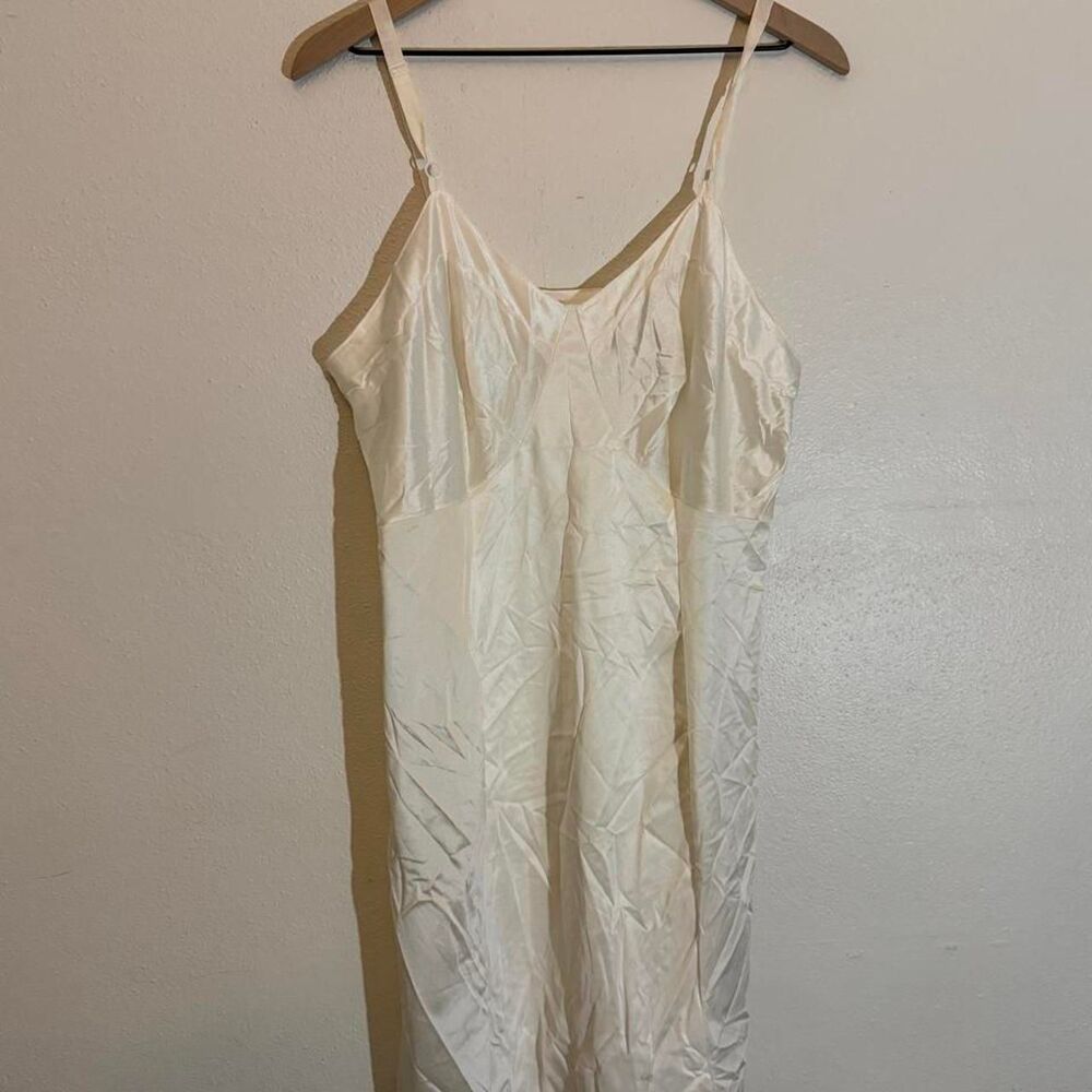 Sears Women's White and Cream Dress